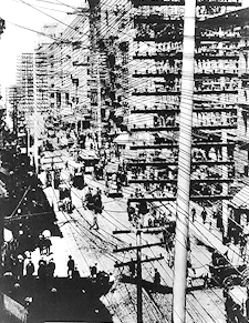 New York Telephone Wiring - Prior to the 1887 blizzard